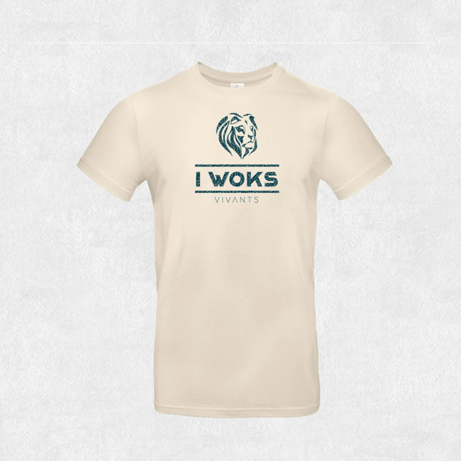 T-SHIRT IWOKS BLANC HOMME